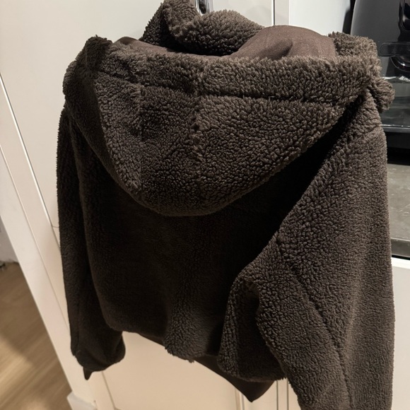 Alo foxy sherpa jacket espresso - Picture 4 of 6